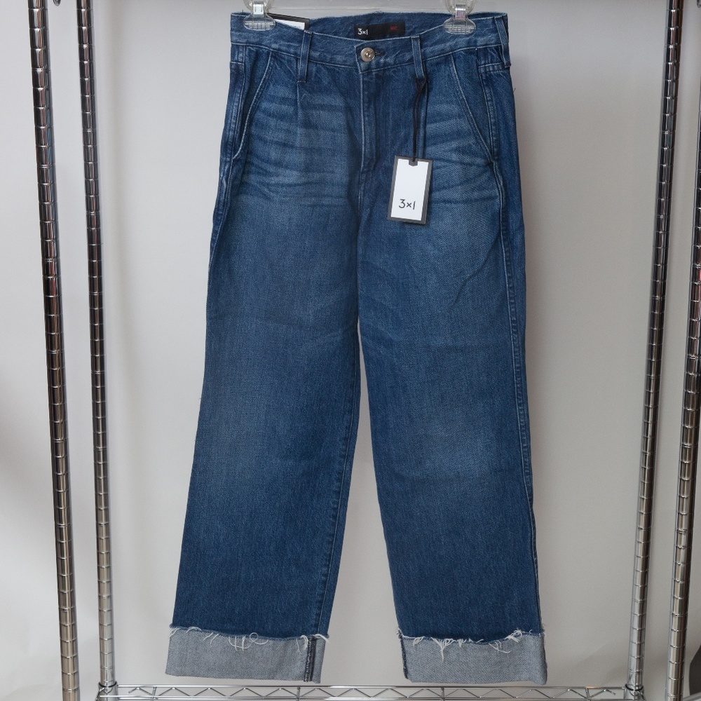 NO TAGS - 3X1 high-rise flared Jeans 25x26